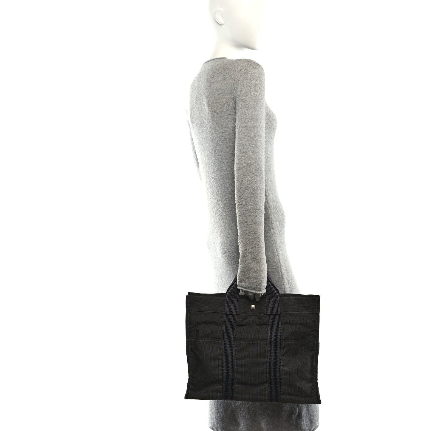 Canvas Herline GM Tote Grey