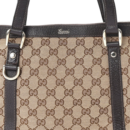 Monogram Medium Abbey Tote Brown