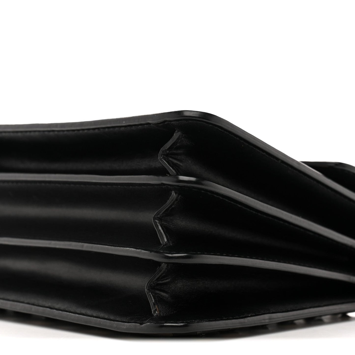 Calfskin Studded Serpenti Forever Top Handle Black