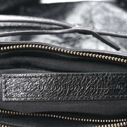 Agneau Arena Classic Hardware Le City First Bag Black