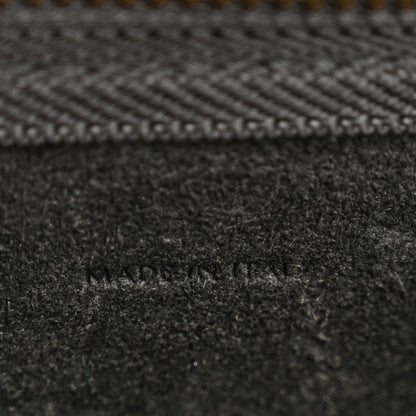 Grained Calfskin Nano Belt Bag Grey