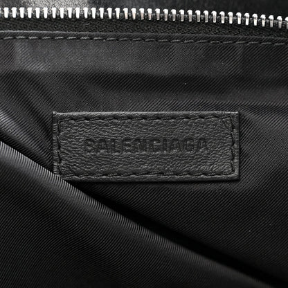 Agneau Large Grungy Messenger Black