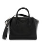 Shiny Lord Calfskin Small Antigona Black
