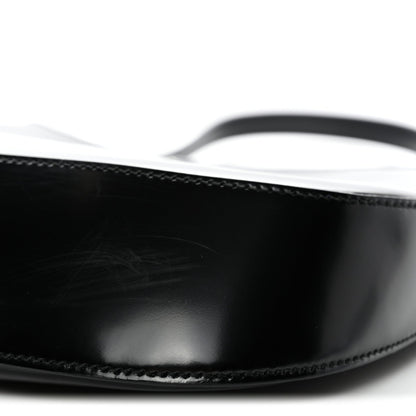 Spazzolato Cleo Shoulder Bag Black