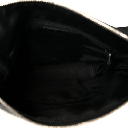 GG Supreme Monogram Web Messenger Bag Black