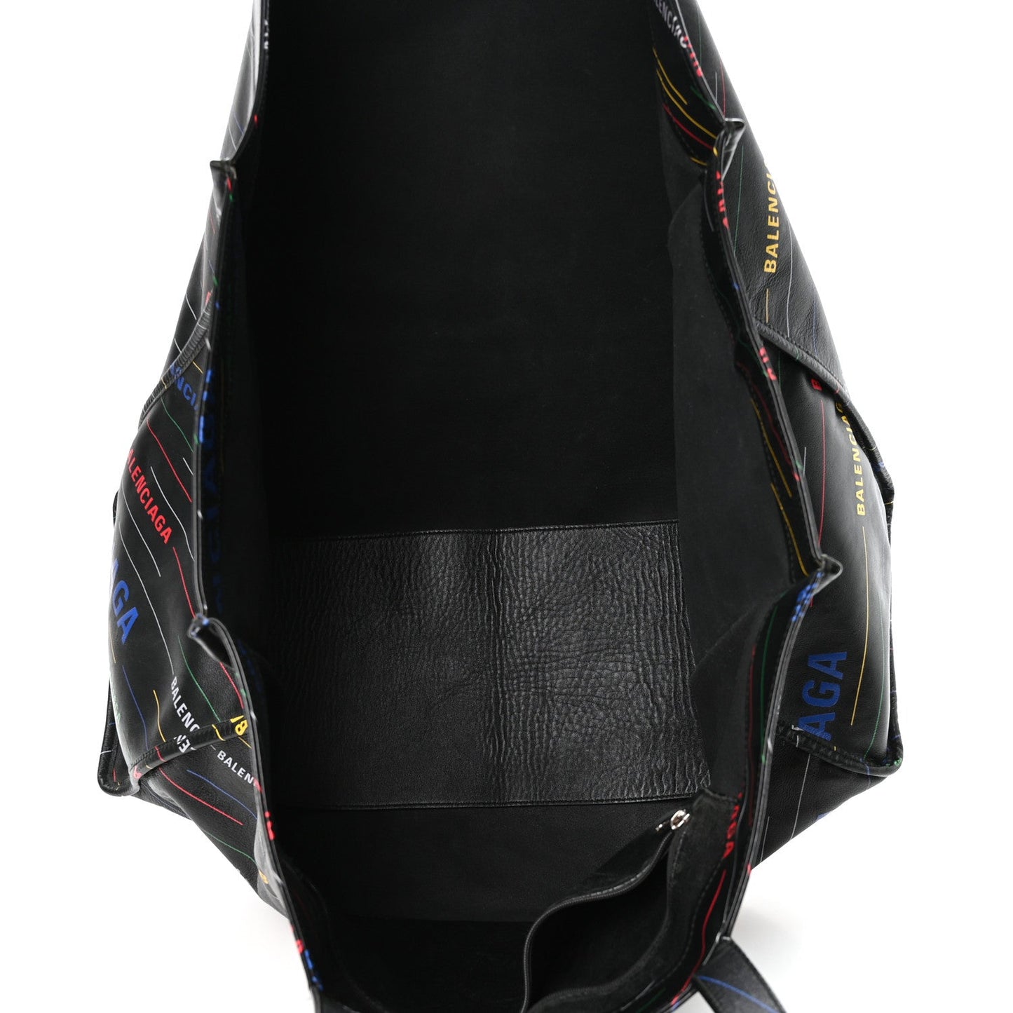 Agneau Logo Print Market XL Shopper Black Black