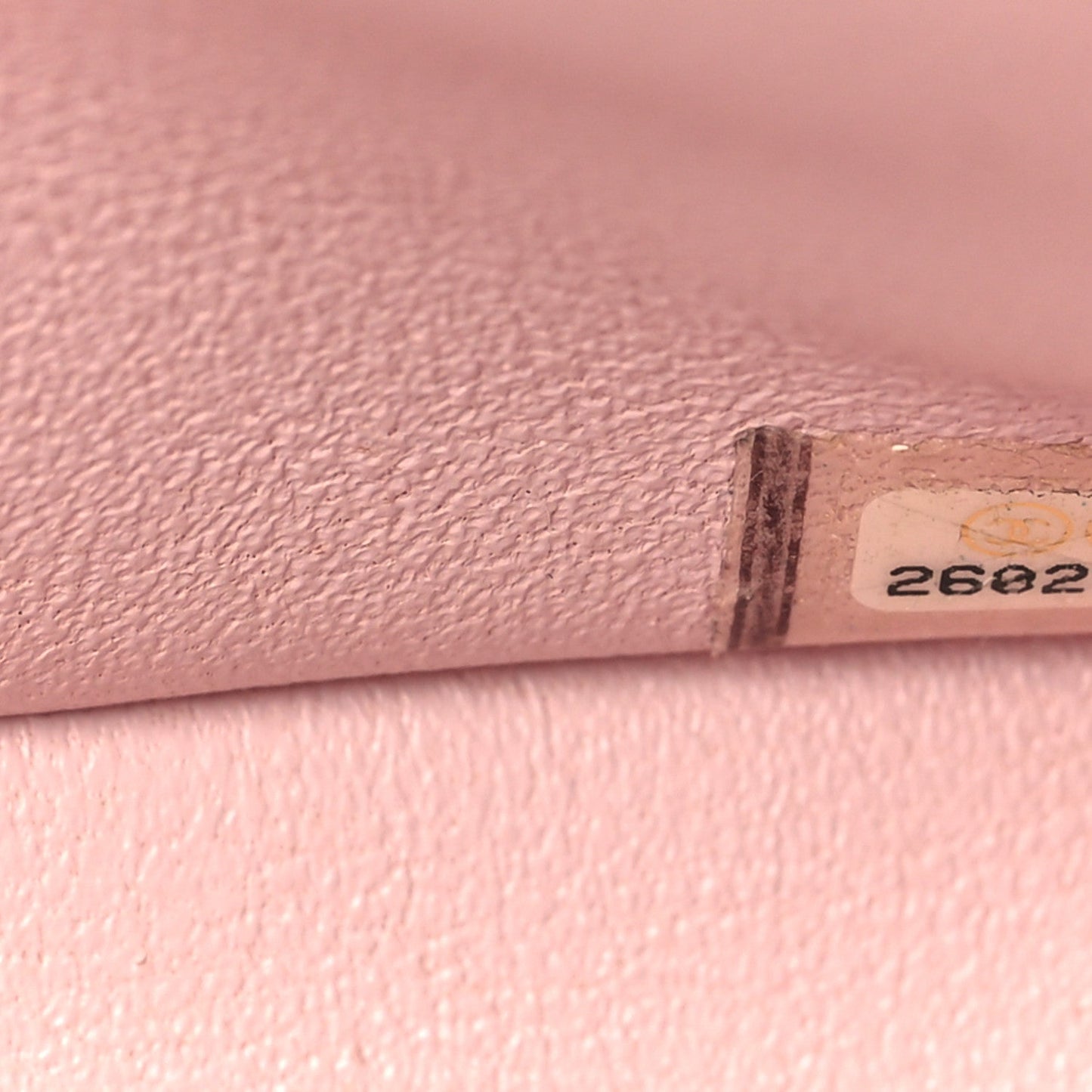 Lambskin Quilted Medium Double Flap Light Pink