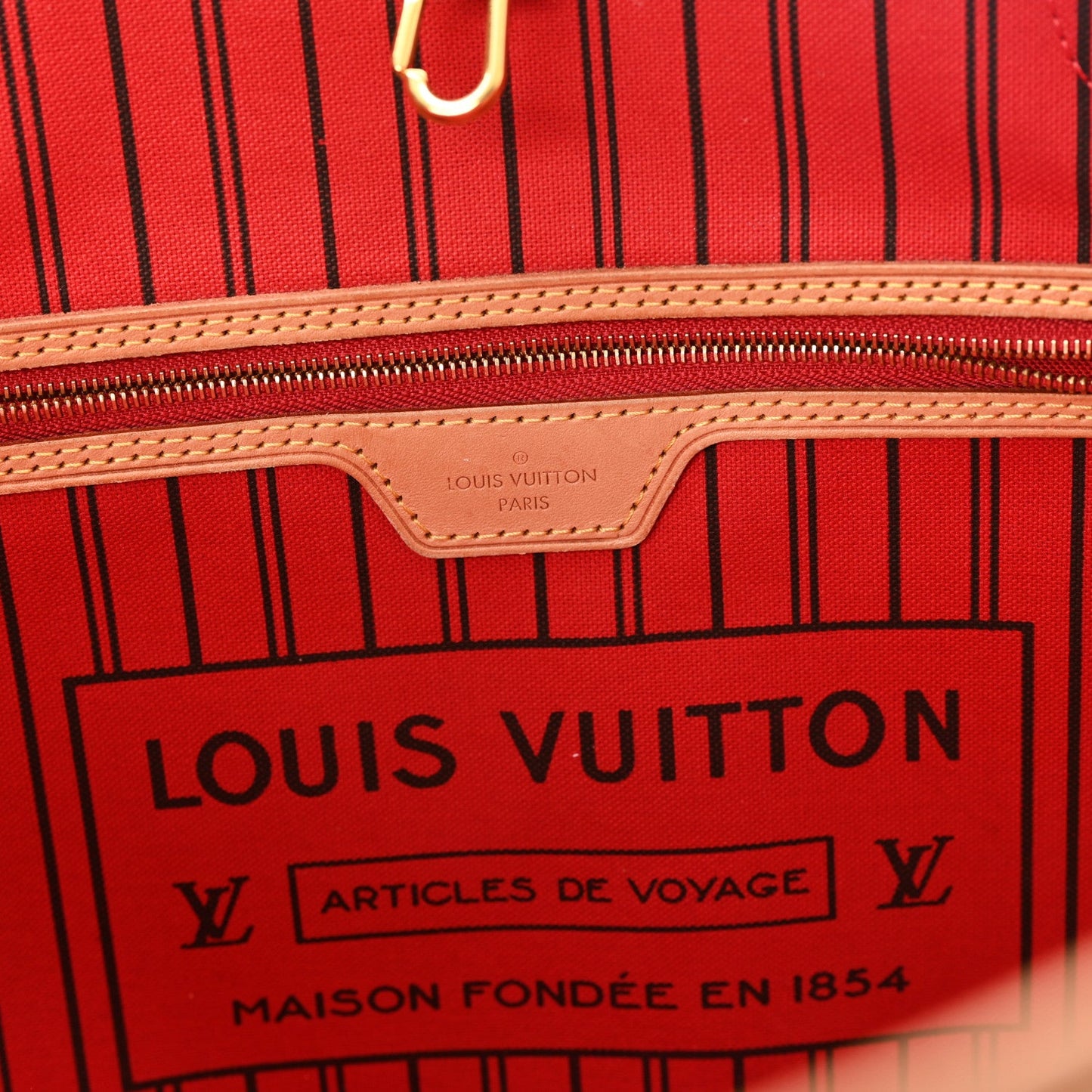 Monogram Neo Neverfull MM Cherry