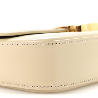 Natural Calfskin Triomphe Shoulder Bag Pampa