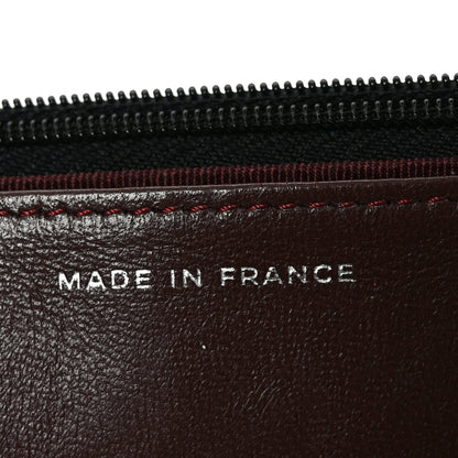 Lambskin Quilted Wallet On Chain WOC Black