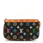 Monogram Multicolor Pochette Accessories Black
