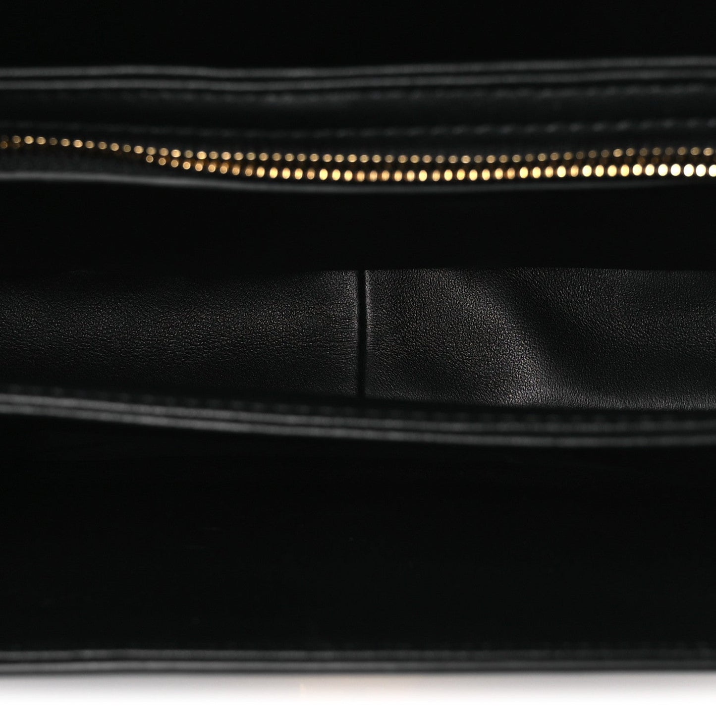 Shiny Calfskin Medium Triomphe Black
