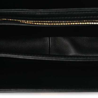 Shiny Calfskin Medium Triomphe Black