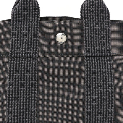 Canvas Herline PM Tote Grey