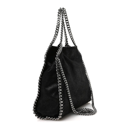 Shaggy Deer Mini Falabella Tote Black