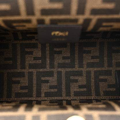 Shiny Nappa Small Fendi First Black