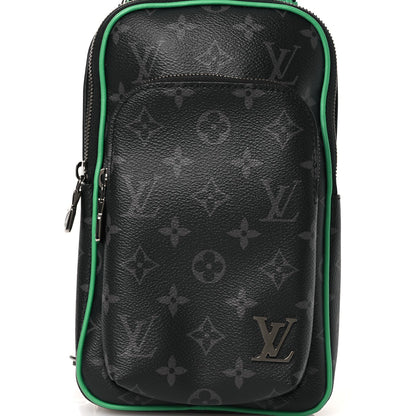 Monogram Eclipse Avenue Slingbag PM  Bamboo Green