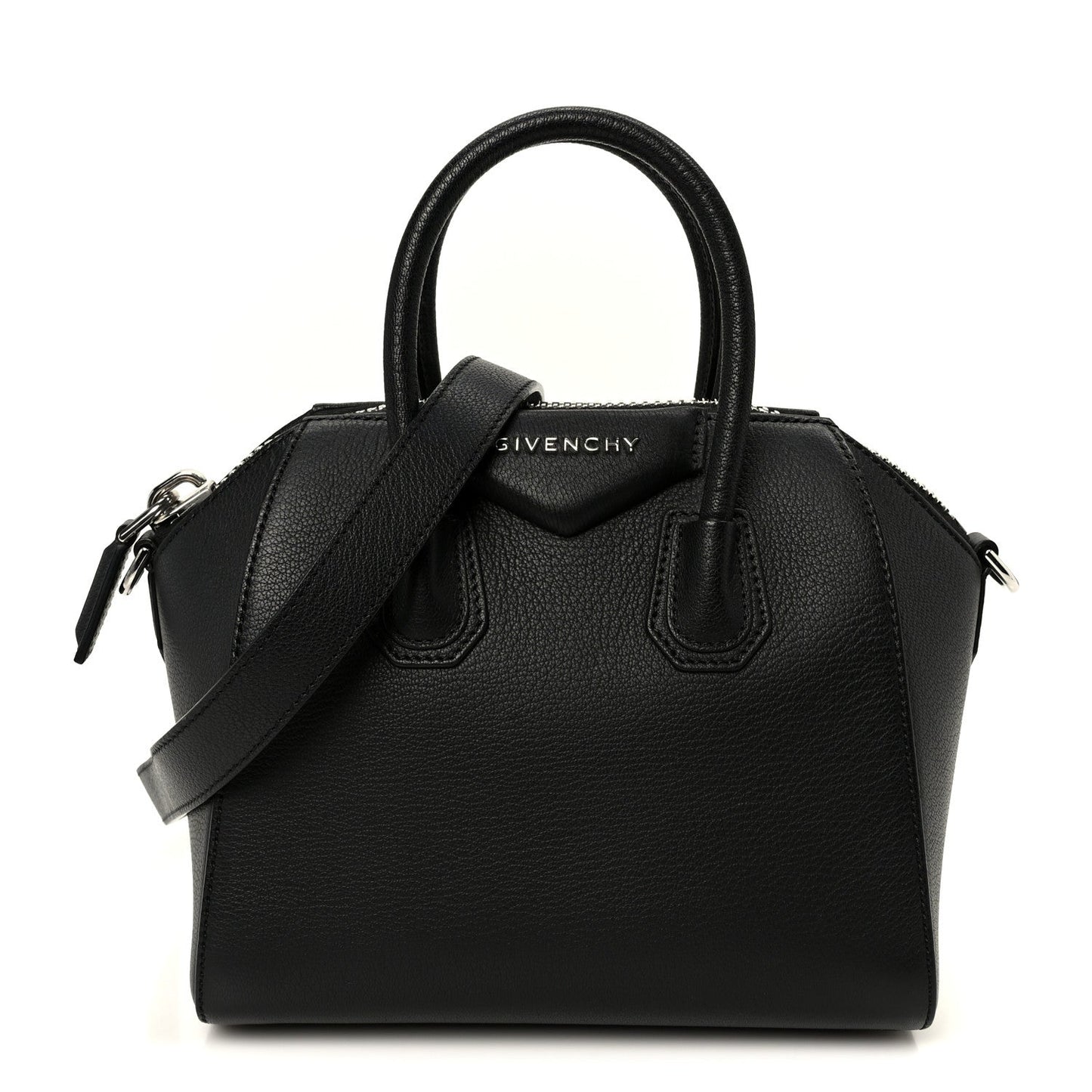 Sugar Goatskin Mini Antigona Black
