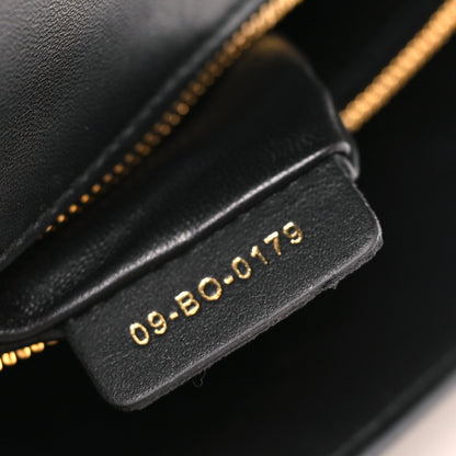 Calfskin 30 Montaigne Chain Pouch Black