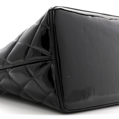 Patent Medallion Tote Black