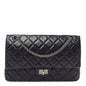 Aged Calfskin Quilted 2.55 Reissue 226 Flap Purple