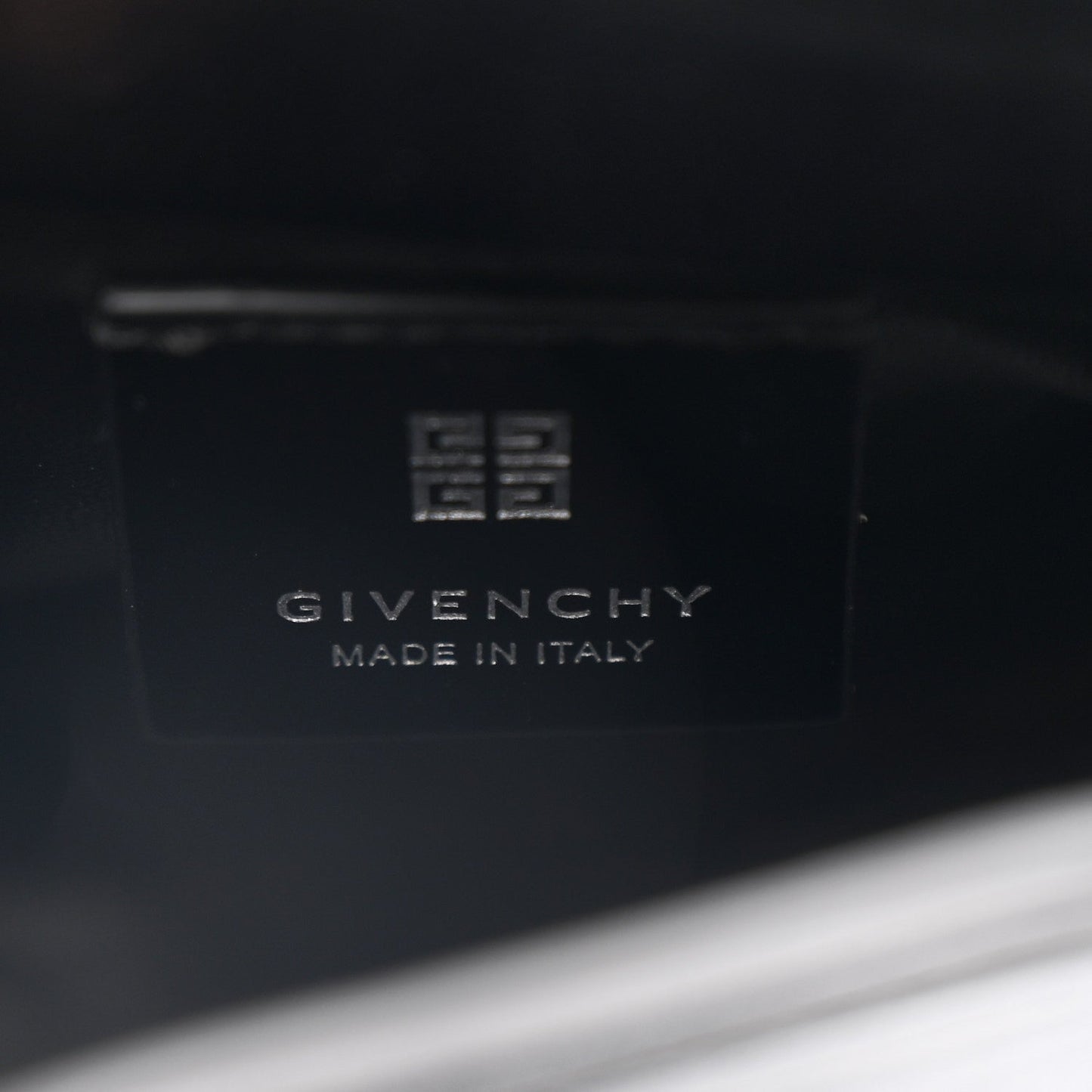 Shiny Lord Calfskin Micro Antigona Black