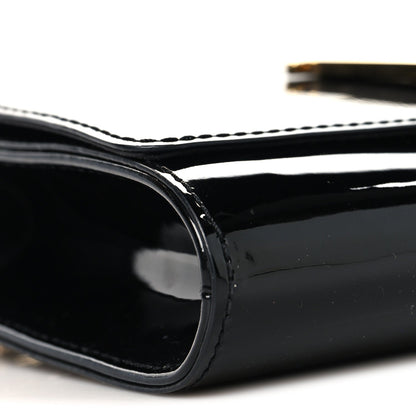 Patent Louise PM Chain Clutch Black