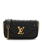 Calfskin New Wave Chain Pochette Black