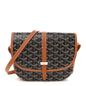 Goyardine Belvedere II PM Messenger Bag Black Gold