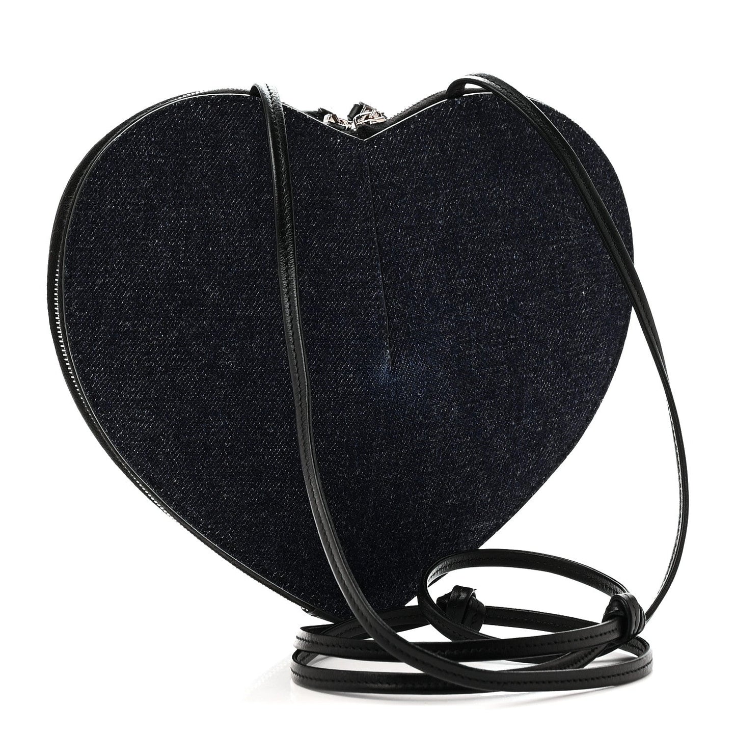 Denim Le Coeur Bag Blue