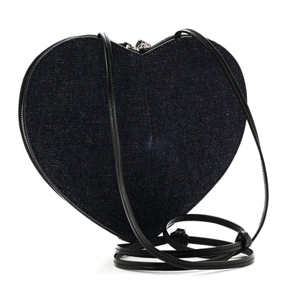 Denim Le Coeur Bag Blue