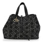 Tweed Cannage Large Toujours Black White