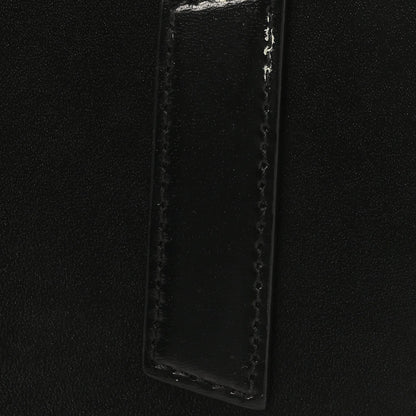 Shiny Lord Calfskin Small Antigona Black