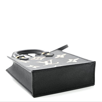 Empreinte Monogram Giant Petit Sac Plat Black Beige