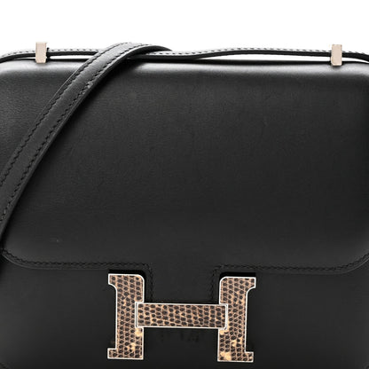 Veau Monsieur Lizard Constance 18 Black Ombre