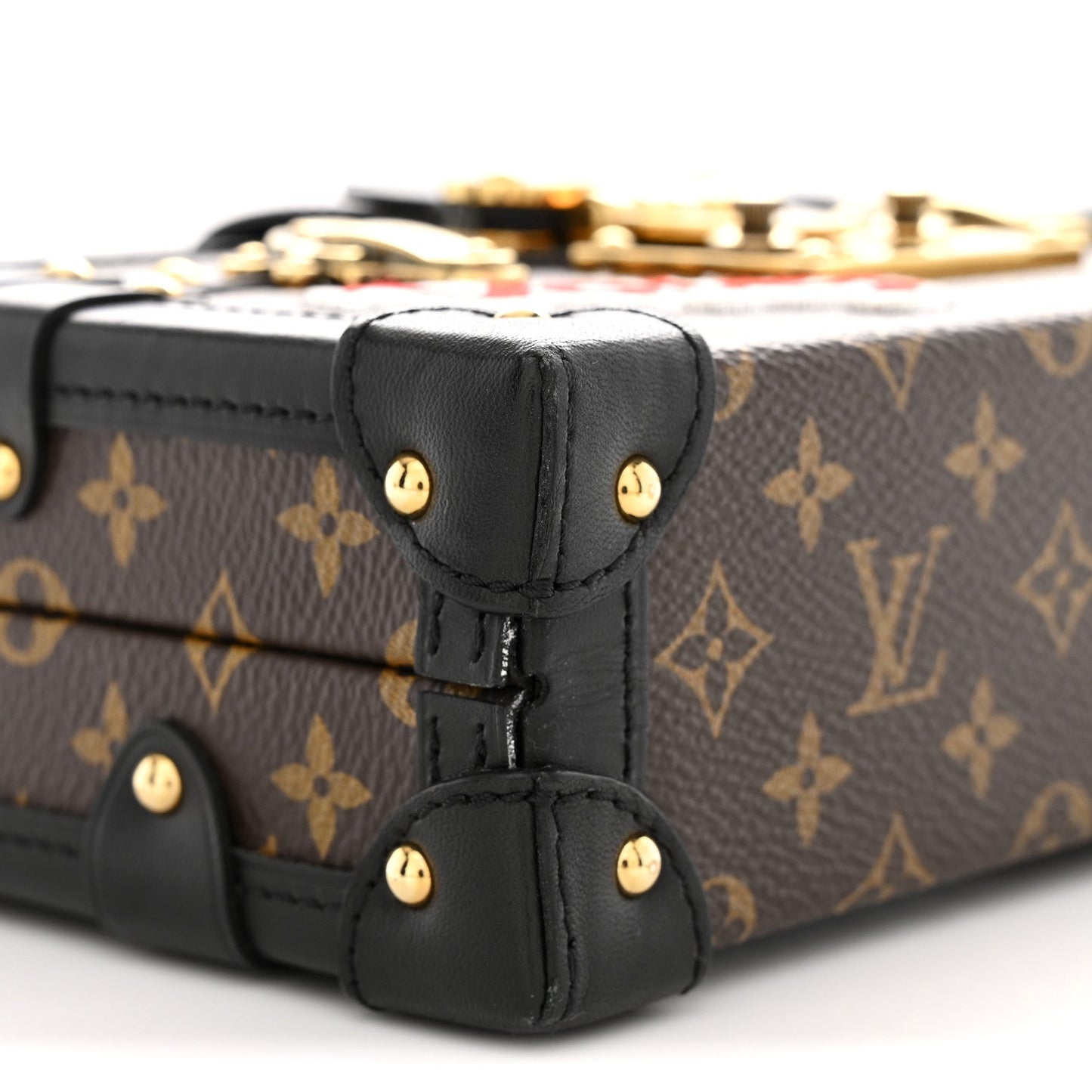 Monogram Patches Petite Malle Black
