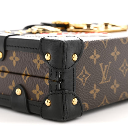 Monogram Patches Petite Malle Black
