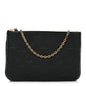 Empreinte Double Zip Pochette Black