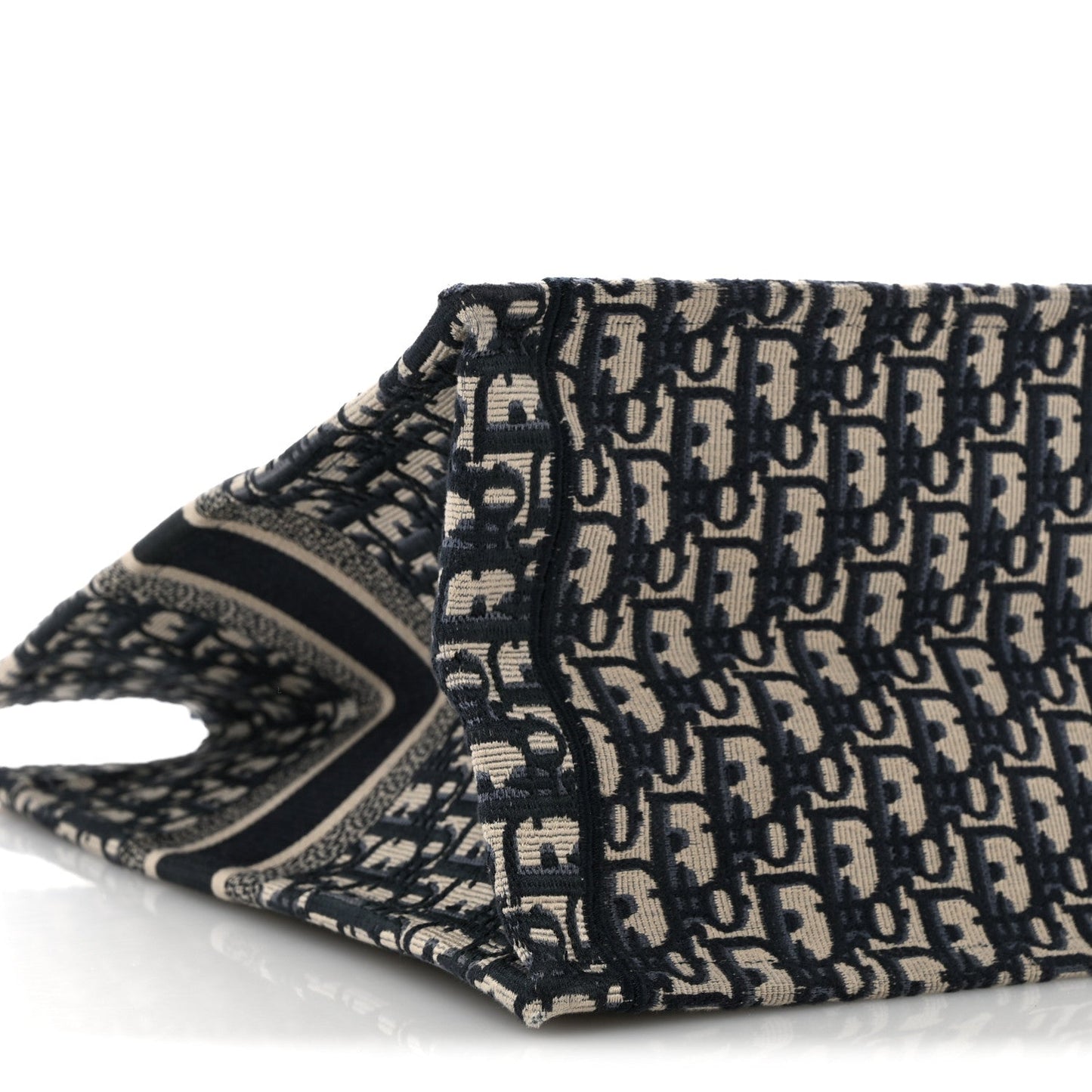 Oblique Large Book Tote Blue Multicolor