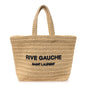 Raffia Rive Gauche Tote Natural
