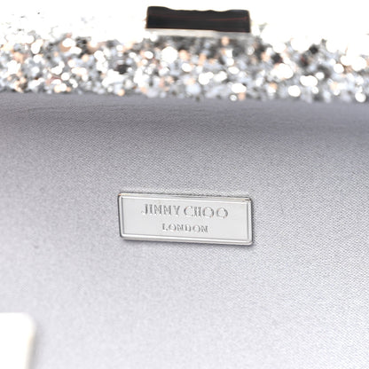 Glitter Celeste Clutch Silver