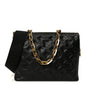 Lambskin Embossed Monogram Coussin PM Black
