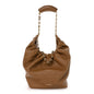 Nappa Small Squeeze Bag Oak