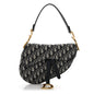 Oblique Saddle Bag Blue
