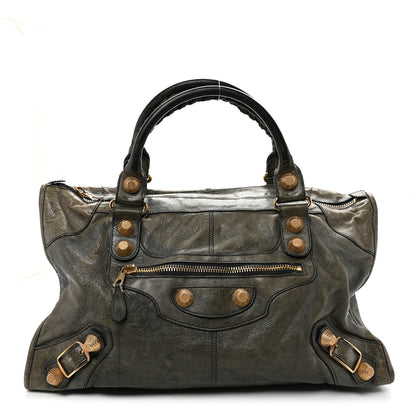 Agneau Giant 21 Gold Hardware Work Anthracite