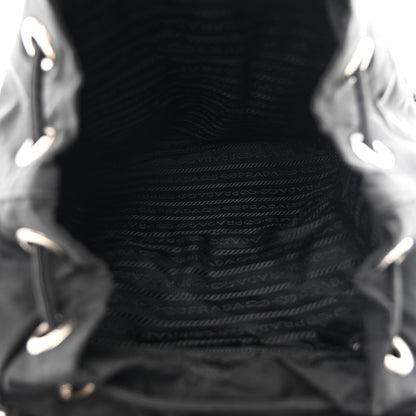 Nylon Vela Medium Backpack Black