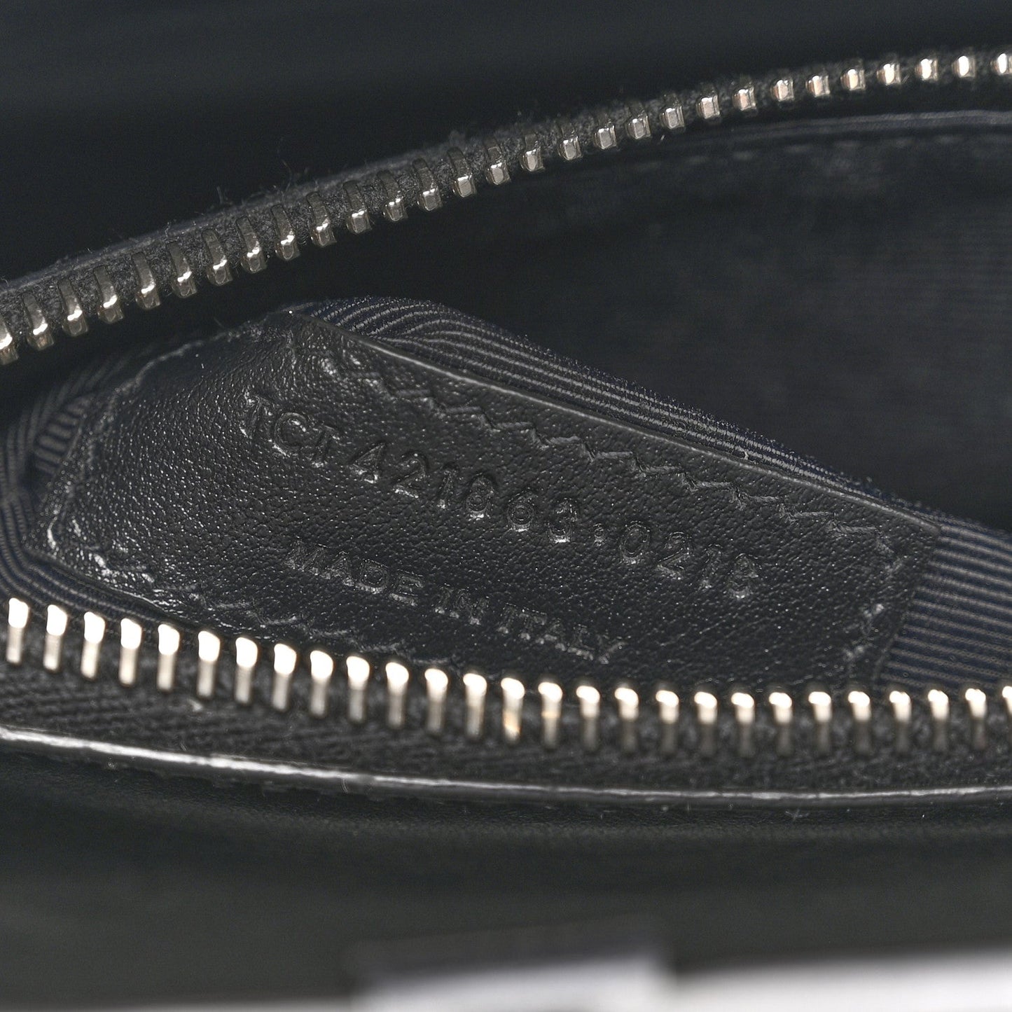 Calfskin Crocodile Embossed Baby Sac De Jour Black