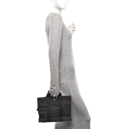 Canvas Herline PM Tote Grey