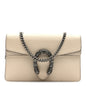 Dollar Calfskin Crystal Super Mini Dionysus Shoulder Bag Mystic White Black Diamond
