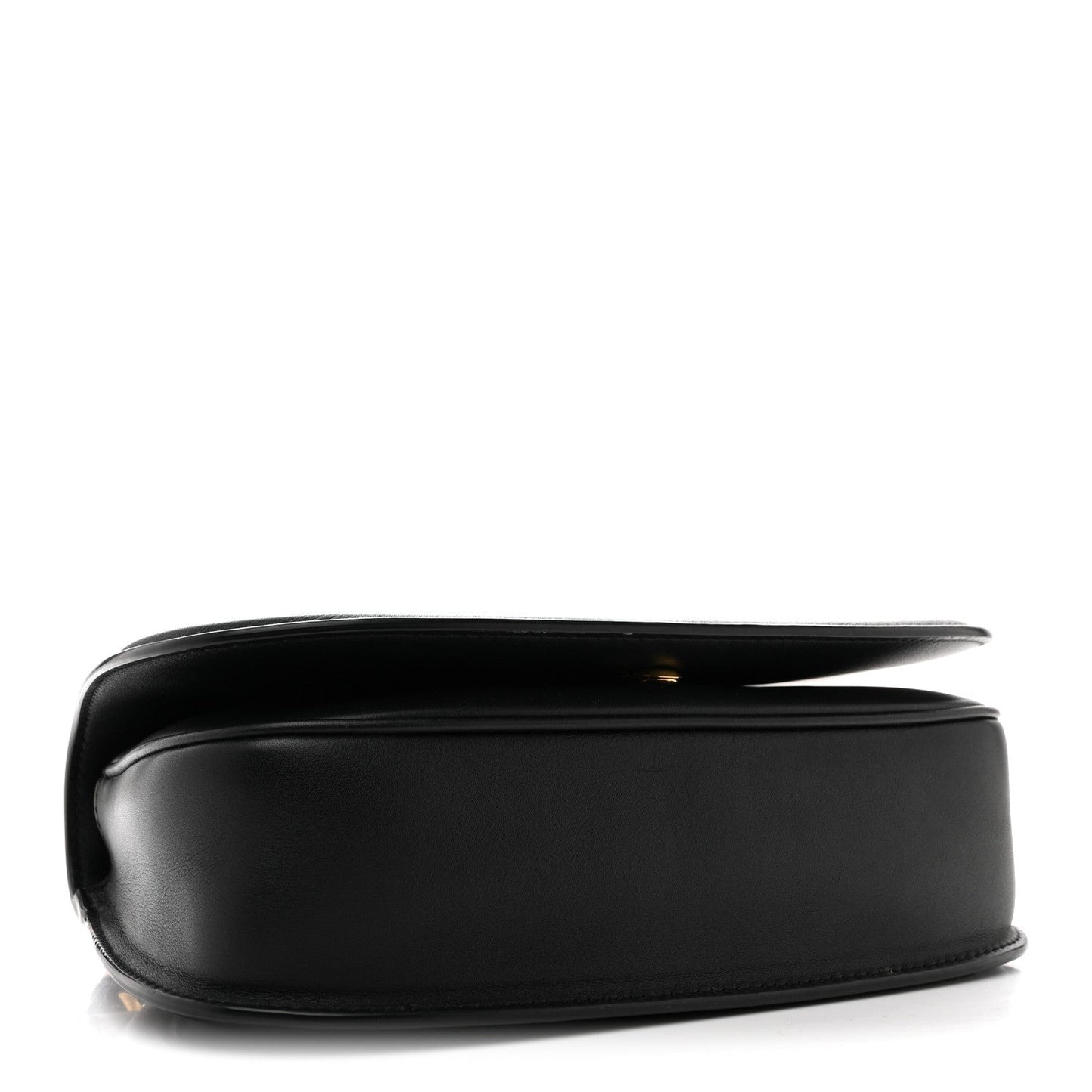 Arabella Calfskin Medium Blondie Top Handle Bag  Black